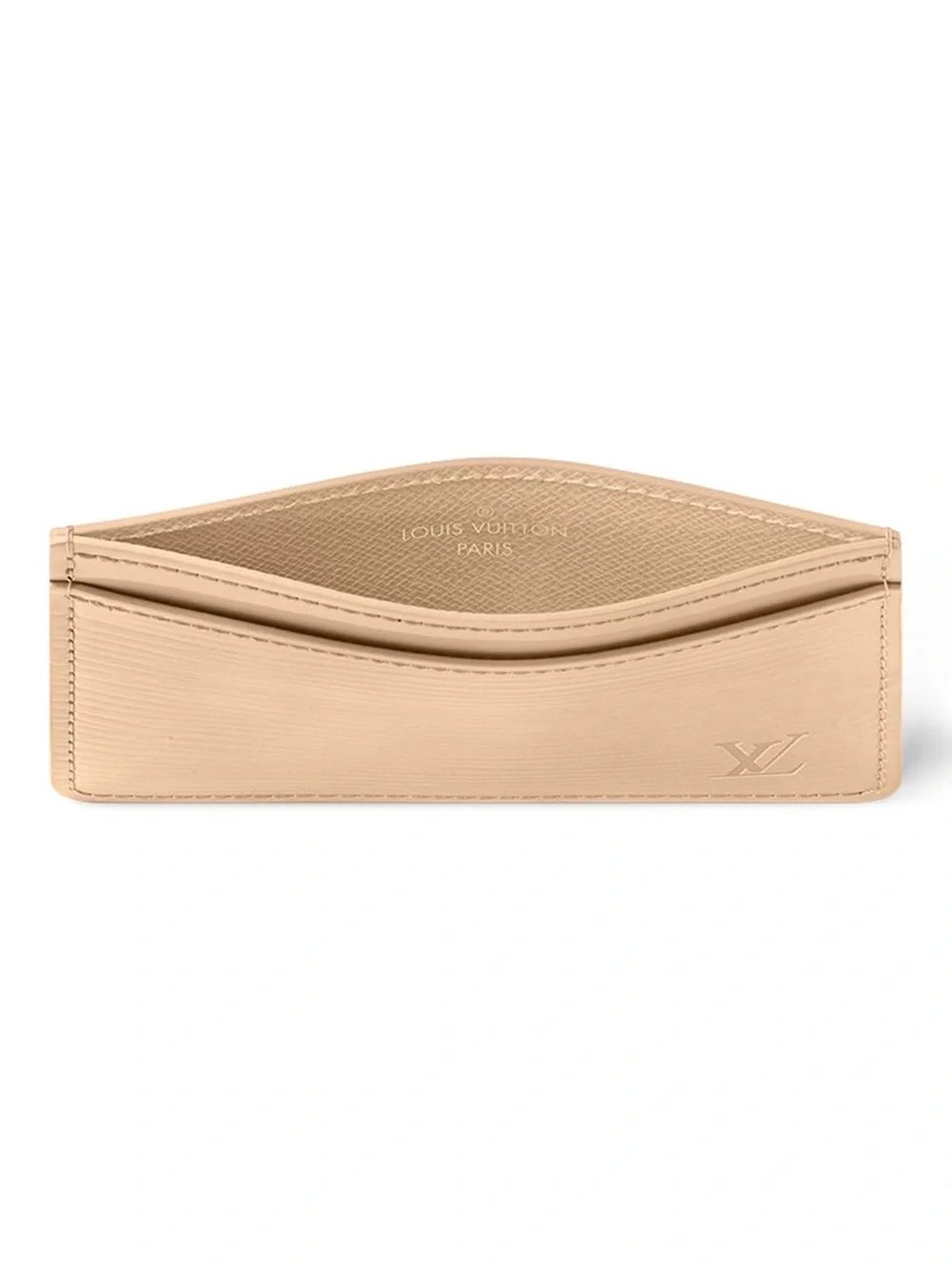 NEW Louis Vuitton Beige Epi Leather Slim Card Holder